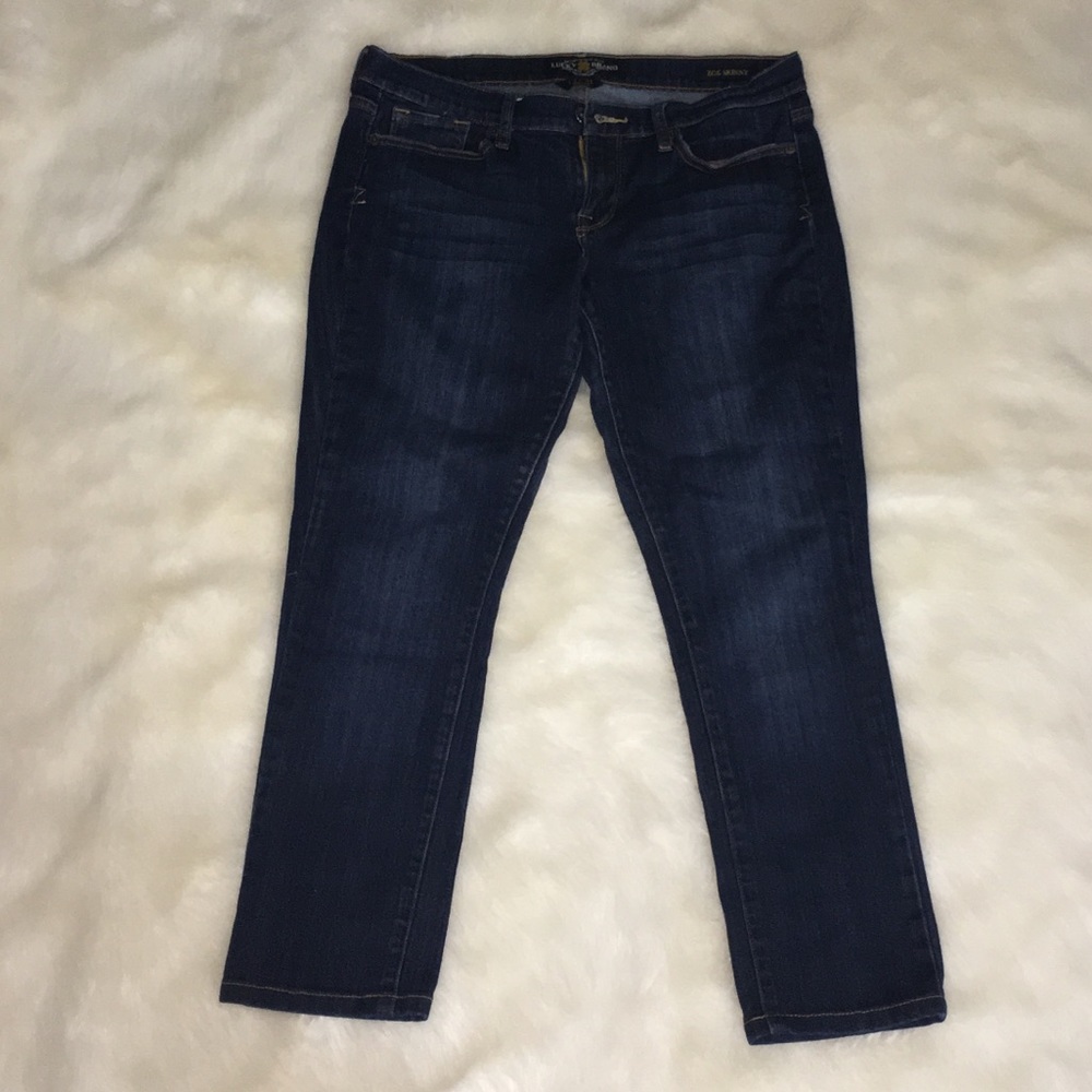 Lucky Brand Cropped Zoe Skinny Jeans